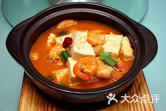 汤城小厨(银泰店)-红头虾煮豆腐图片-北京美食-大众点评网