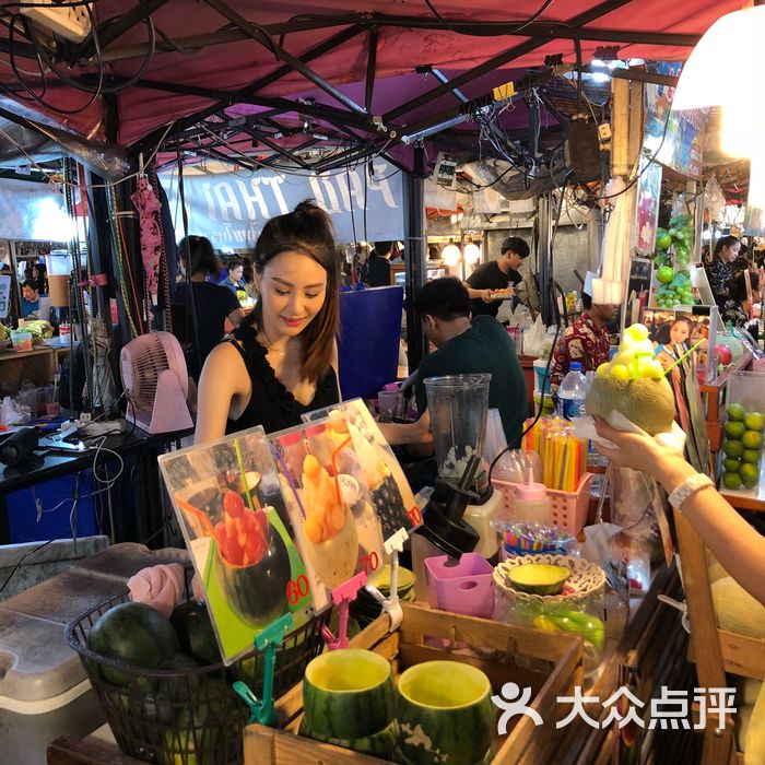 拉差达火车夜市地图图片