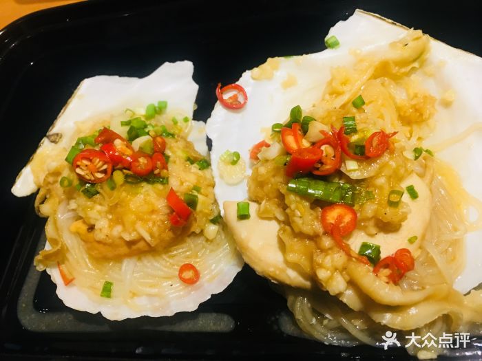 蒜蓉粉丝蒸扇贝