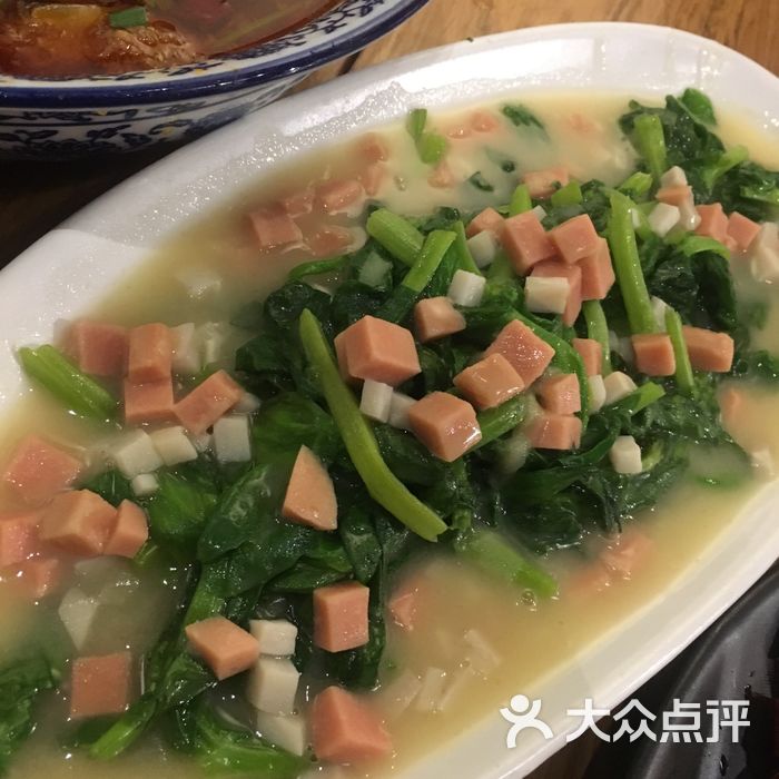 春熙禄潮范儿成都菜豆汤豌豆尖图片-北京川菜/家常菜-大众点评网