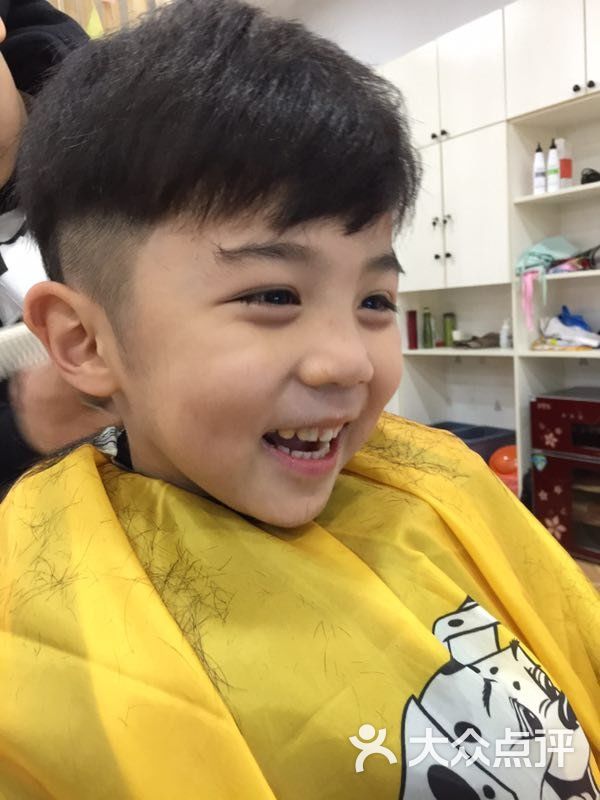 760儿童剪发造型图片-北京婴儿理发-大众点评网