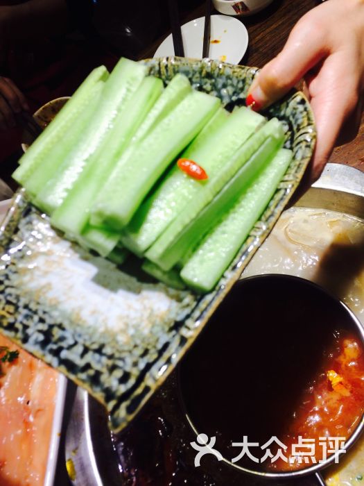 大队长主题火锅(酒泉路店)黄瓜图片 第8张