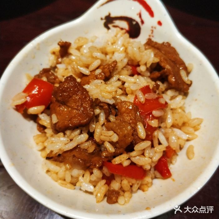 禧喜私房湘菜(甜水园店)精品肉汁拌饭图片 第1张