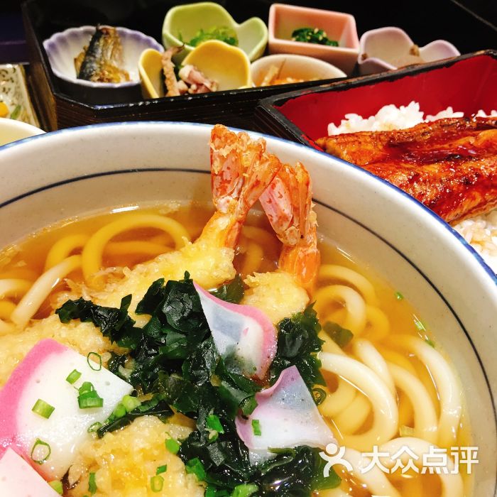 蓝亭日本料理(久光百货店-炸天妇罗乌冬面图片-上海美食-大众点评网