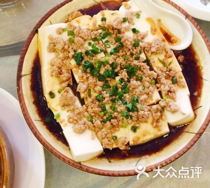 肥仔烧排骨山庄-清蒸山水豆腐图片-广州美食-大众点评网