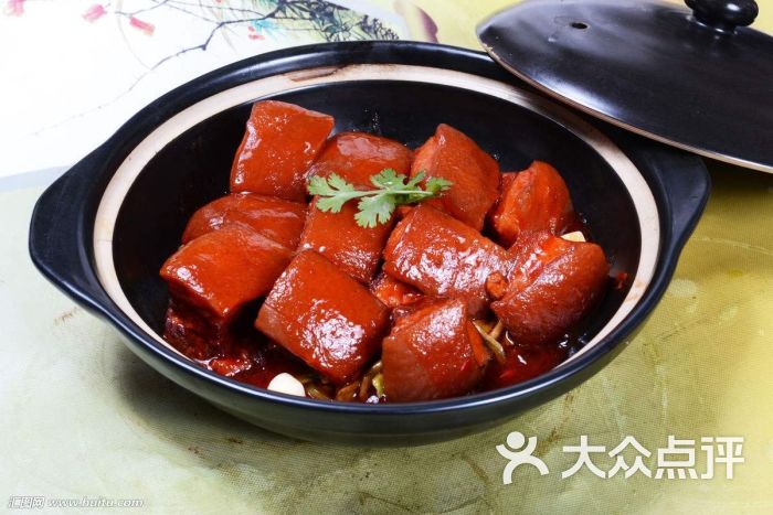 山东老家(黄埔分店)砂锅红烧肉图片 - 第7张