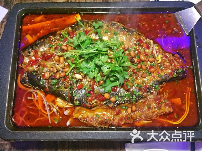 招牌香辣味烤鱼
