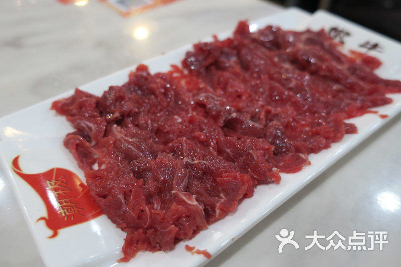 潮极牛鲜正宗潮汕牛肉火锅(升州路店)嫩牛肉图片 - 第187张