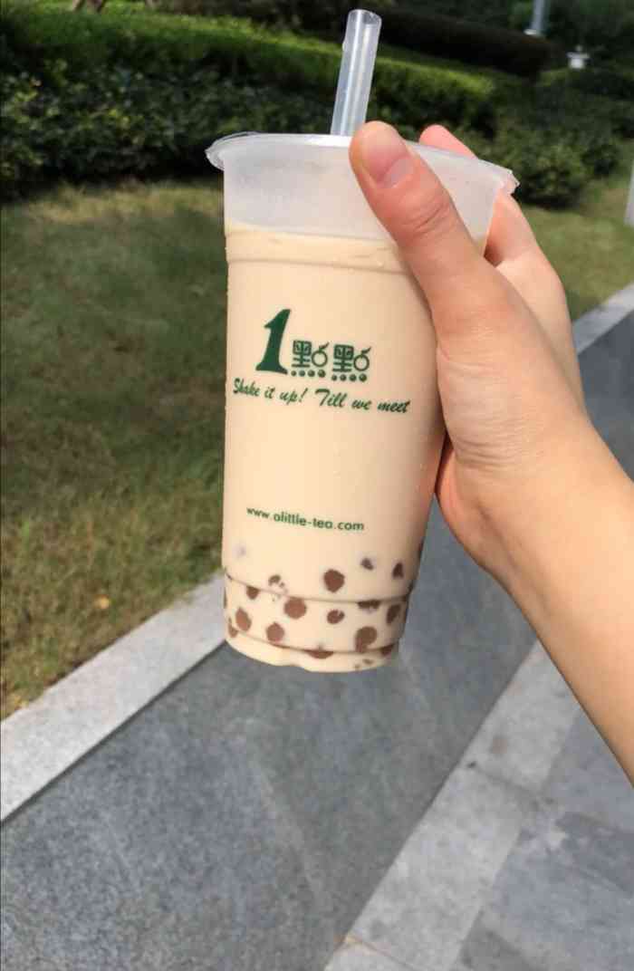 一直喜欢一点点的奶茶,波霸奶绿其实也是一直点的很好喝