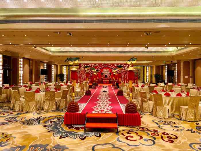 中国大饭店·宴会厅-"受邀请参加晚宴活动,现场氛围,.