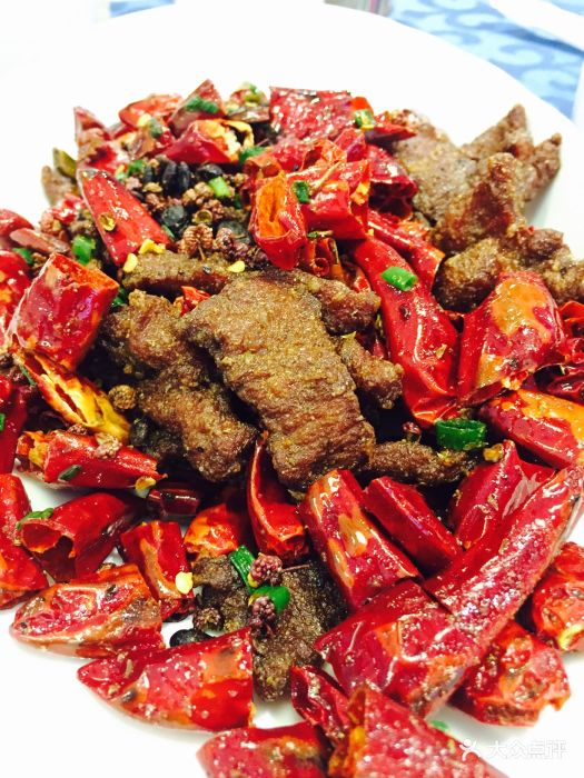 公在此吃了茄子小晚餐烧蘑菇很好吃.-佳家汇私美食街哪里在清真吉林图片