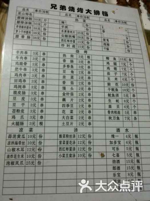 兄弟烤全羊(福利社店)菜单图片 - 第167张
