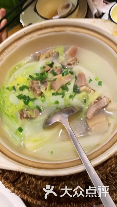 白菜咸肉煲