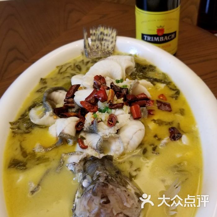 水月周庄铂尔曼酒店水月荟中餐厅酸菜桂鱼图片-北京馆