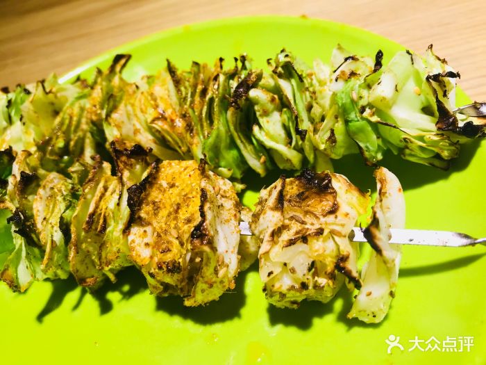 江一湖胡同烤串(河东万达店)烤圆白菜图片 - 第2张