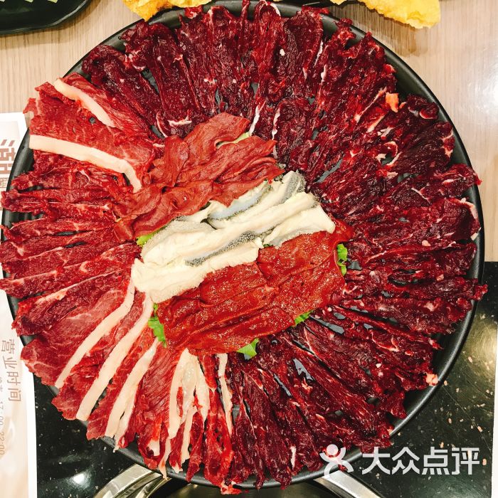 潮记潮牛.潮汕牛肉火锅专门店黄牛大拼盘图片 - 第4张