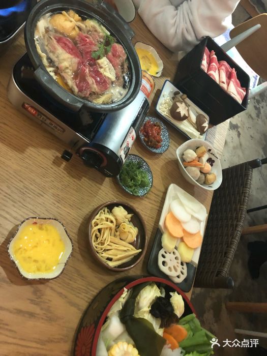 一直很喜欢吃寿喜锅~喜欢鸡蛋和生食谱的组.62之后份肥牛明日图片