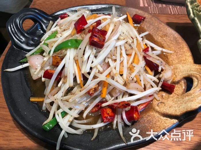 萤初炉端烧(滨湖店)铁板银芽图片 第9张