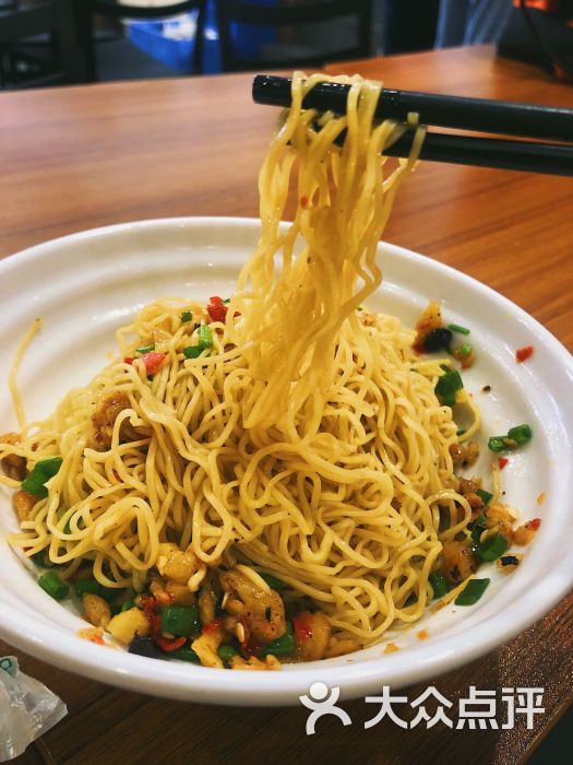 小葱拌面
