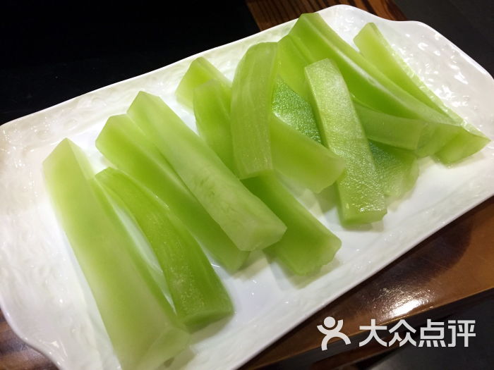 雄柒火锅(外高桥店-香莴笋图片-上海美食-大众点评网