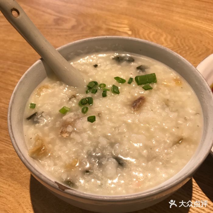 禧汤·小火慢炖(东原1891店)咸骨菜干粥图片