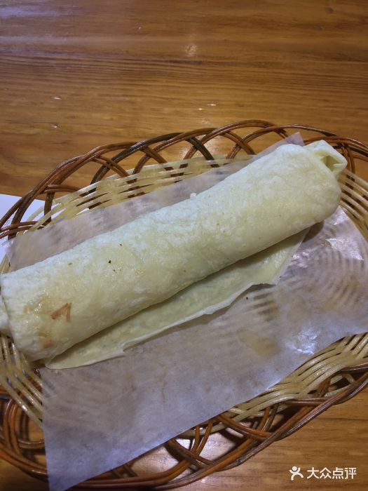 煎饼卷菜