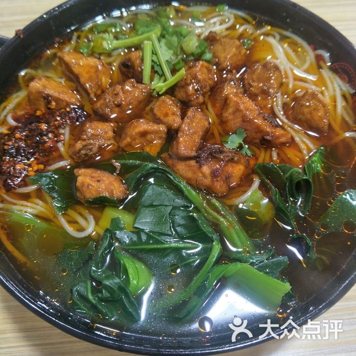 大嘴米线 招牌麻辣鸡丁朝鲜面