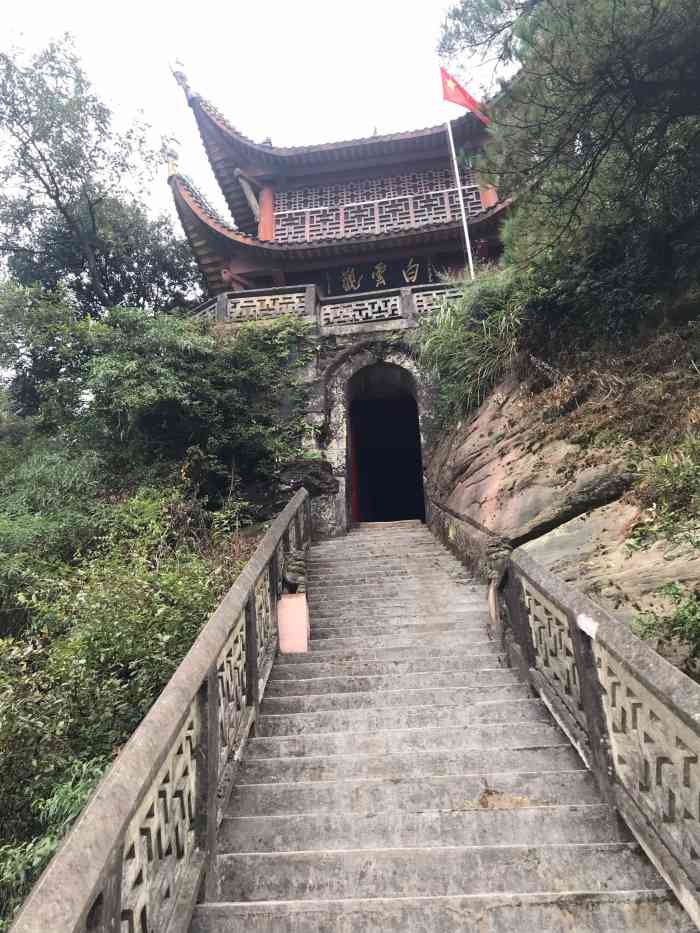 白云观-"我第一次去綦江白云观,是和朋友骑摩托车,.