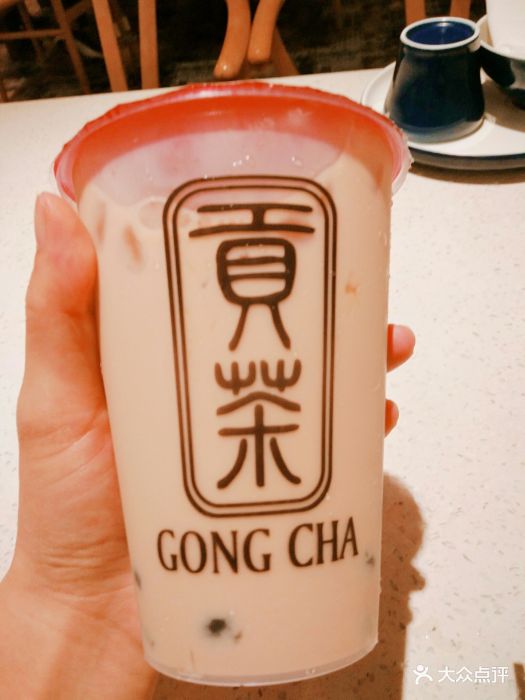 贡茶(耍都店)招牌珍珠奶茶图片