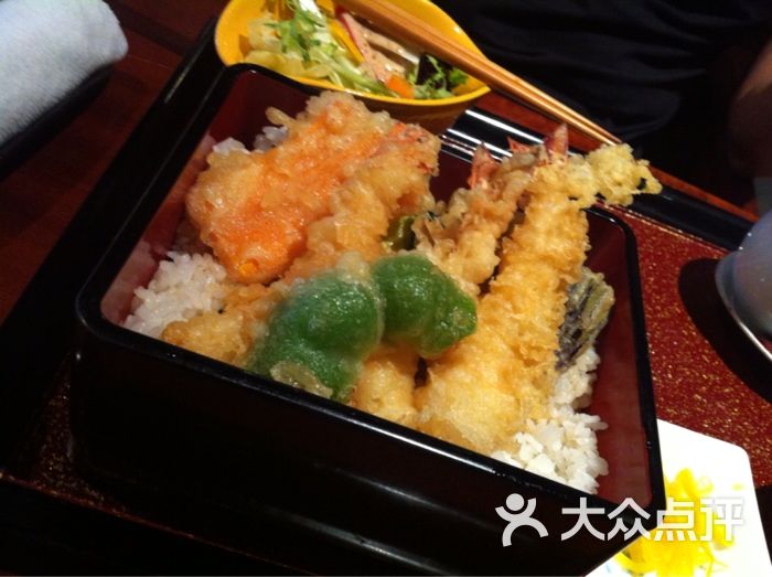 京彩炸虾盖浇饭套餐图片-北京日本料理-大众点评网