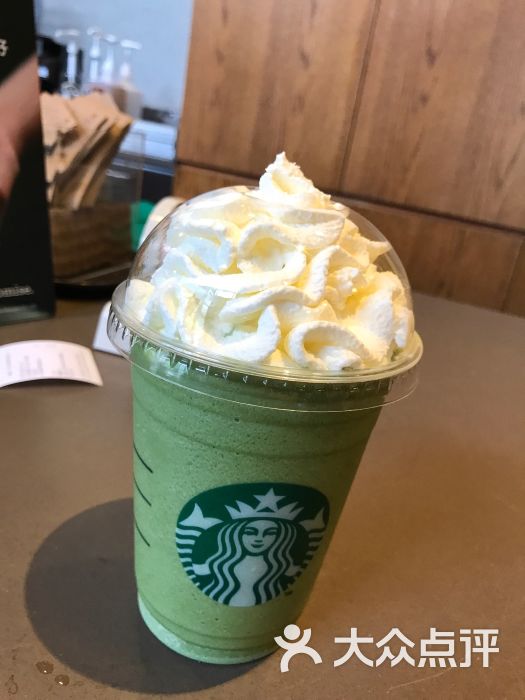 星巴克(丽园路店)抹茶星冰乐图片 - 第1张