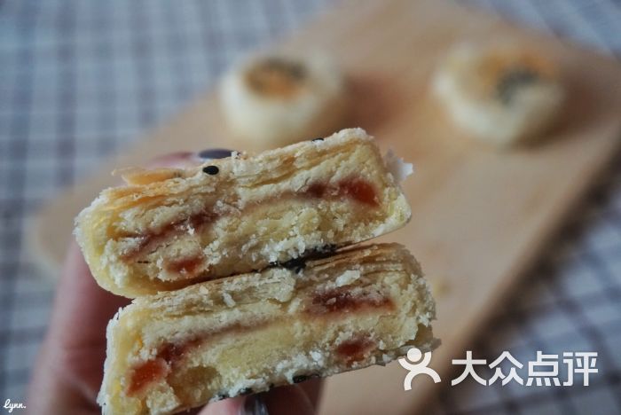 绿豆山楂馅饼