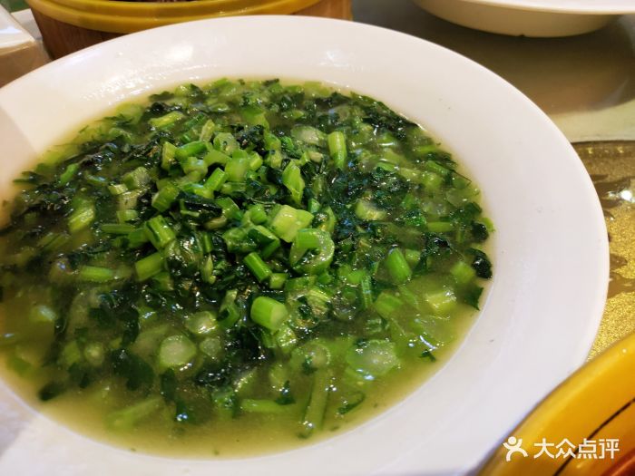 杨鸭子酒楼(交大店)鸡汁耙耙菜图片