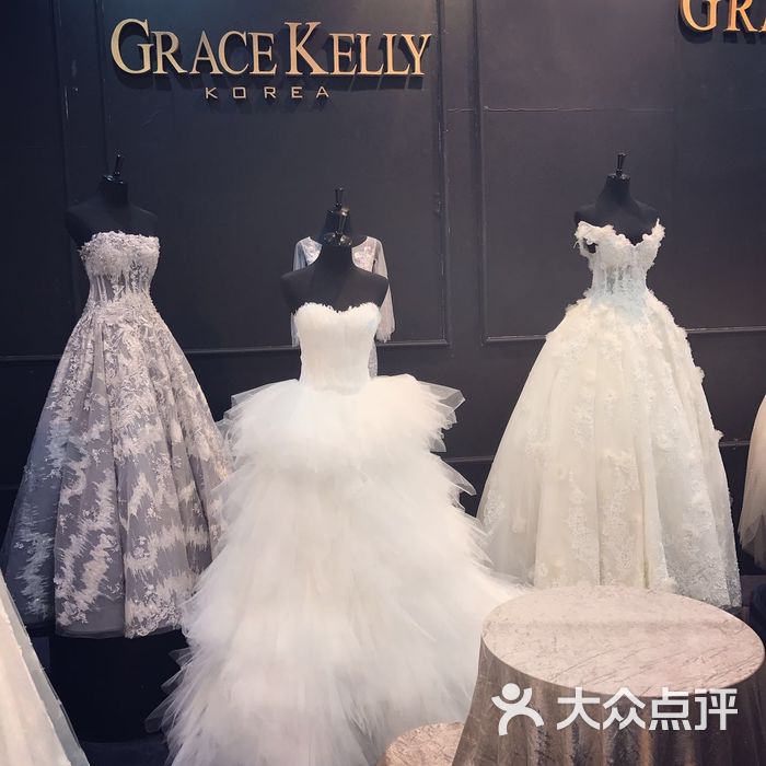 韩国grace kelly婚纱礼服