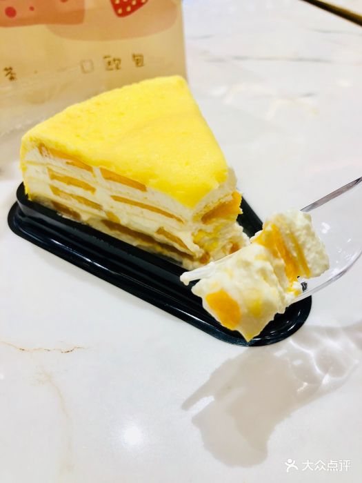 不二茶铺fujitea(合生汇店)芒果千层蛋糕图片 - 第6张