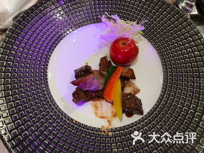 上海静安香格里拉大酒店·婚宴-黑蒜雪花牛肉