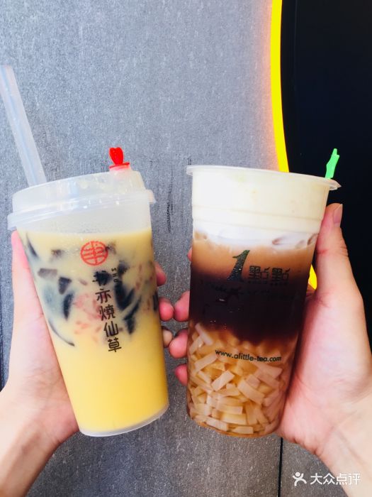 杨枝甘露烧仙草