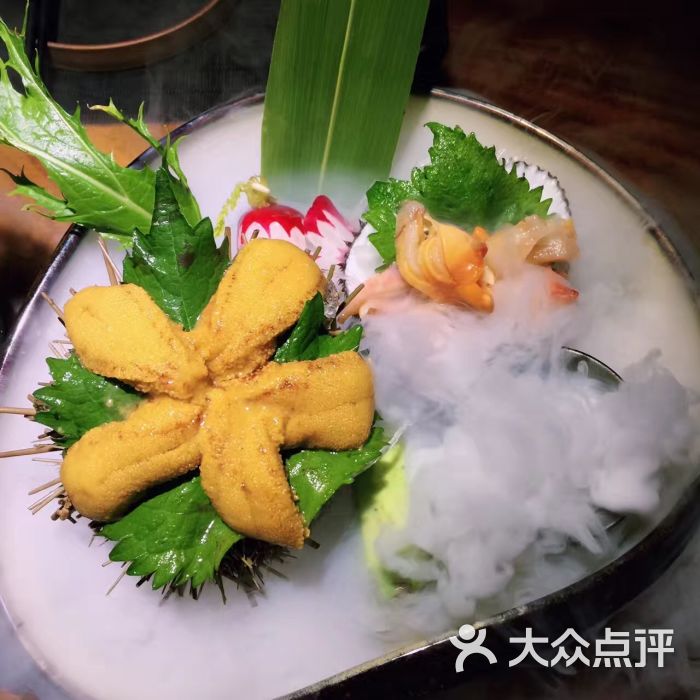 活海胆刺身