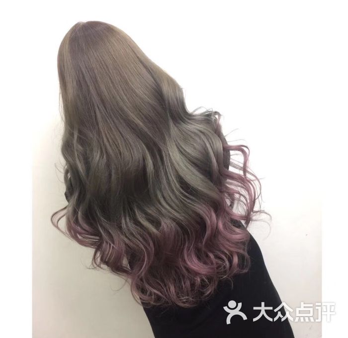 无痕接发潮流染色