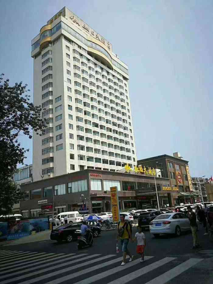 烟台虹口大酒店-"地点特别好,酒店身后就是海边和广场
