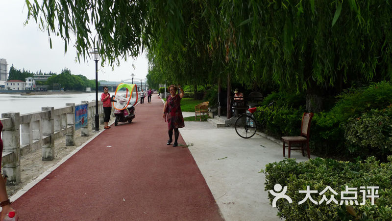 川杨河北岸慢行步道图片 - 第3张