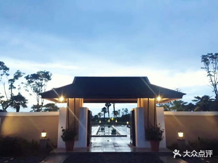 田仓农庄大门图片