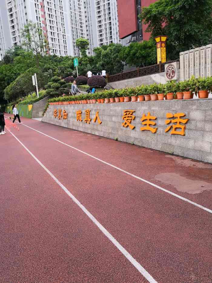 南岸区城南家园小学-"环境不错我住在这里看见小朋友.