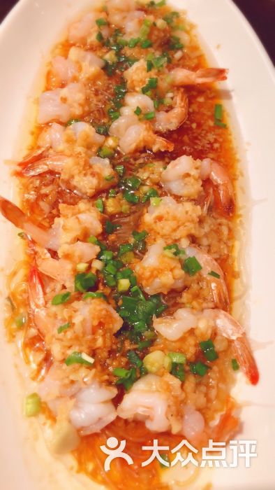 蒜蓉粉丝蒸汉虾