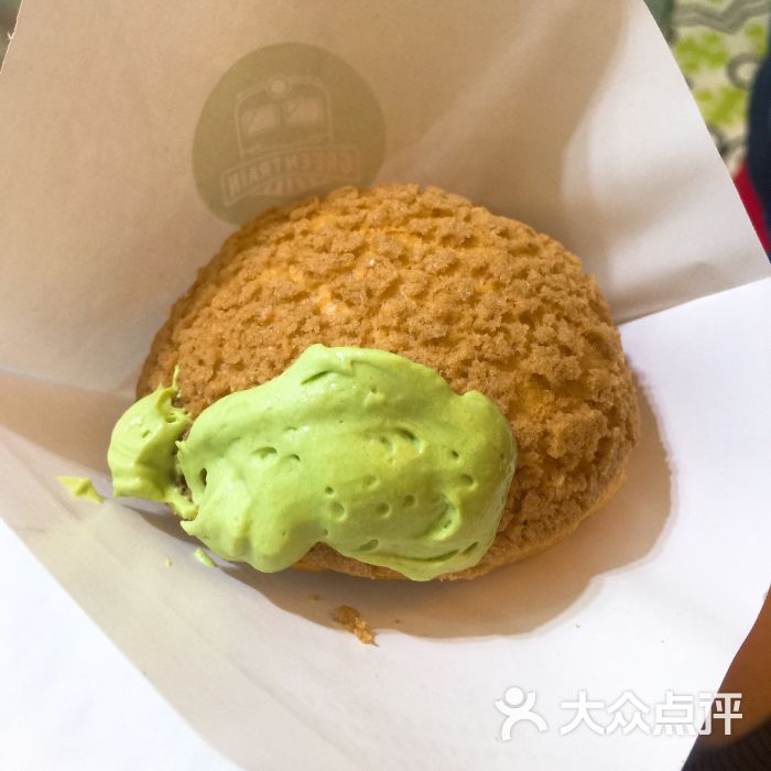 绿皮火车(中华城店)抹茶泡芙图片 - 第5张
