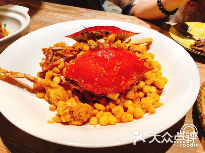 麻辣泰迪·音乐餐吧(九霄梦天地店)金沙玉米蟹图片 第2张