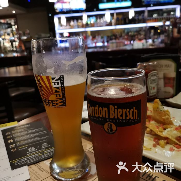 gordon biersch鲜酿啤酒餐厅