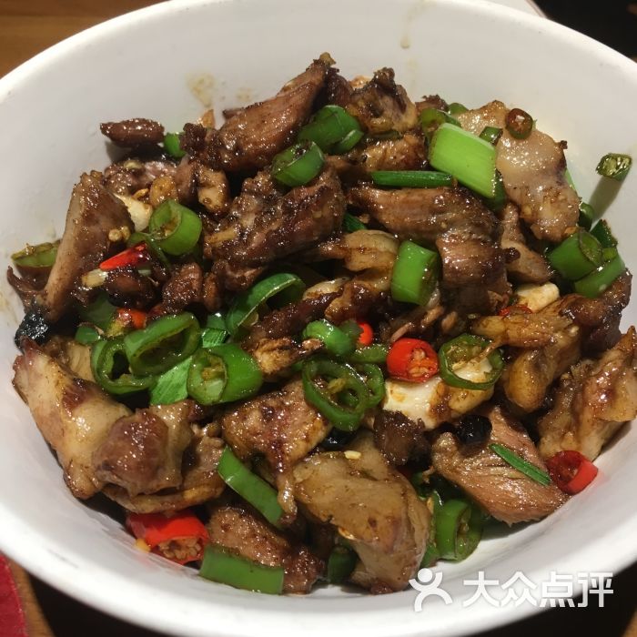 常株潭湖南私房菜(水木丹华店)小炒拆骨肉图片 - 第3张