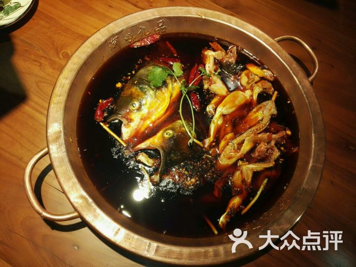 渝味九品重庆老火锅美蛙鱼头锅图片 第1779张