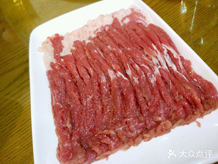 老北京涮肉(旧鼓楼店)手切羊肉图片